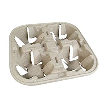 Takeaway Cup Tray Pulp 4 Cup (25)