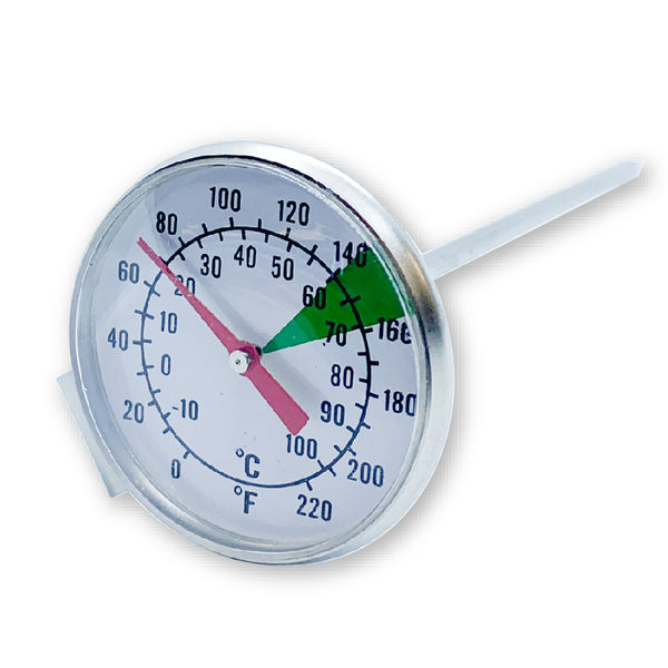 Analog milk thermometer
