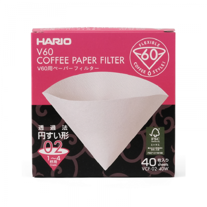 Paper Filter (white) for 01 Dripper